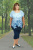 Картинка Костюм женский ( туника, бриджи) от интернет-магазина женской одежды LaTaDa