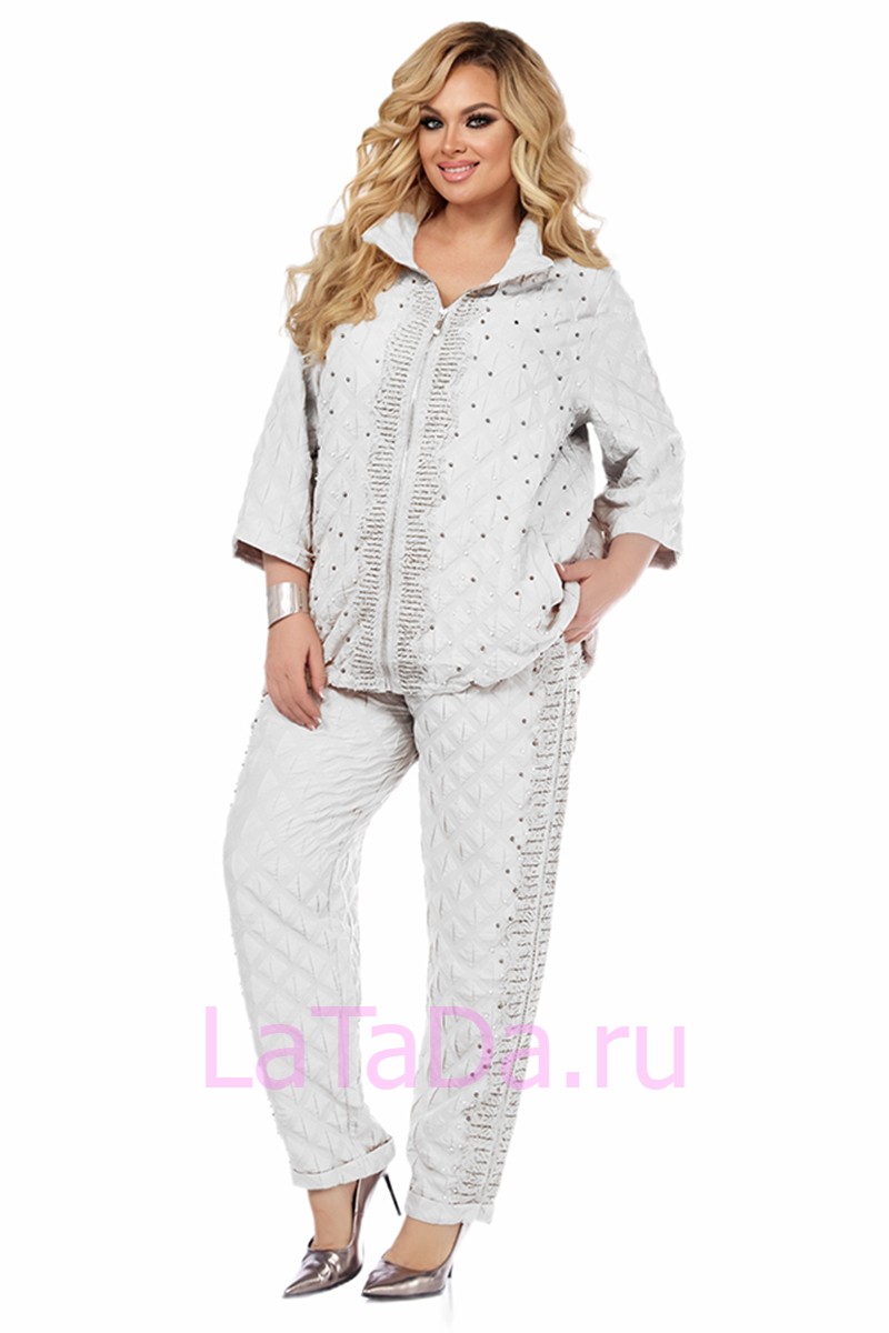 Костюм женский (куртка, брюки) женский костюм купить | LaTaDa