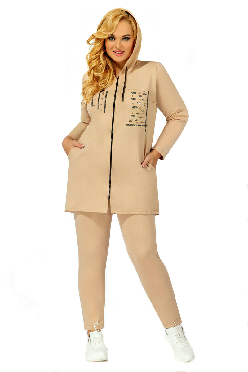 Картинка Костюм женский (жакет, брюки) от интернет-магазина женской одежды LaTaDa