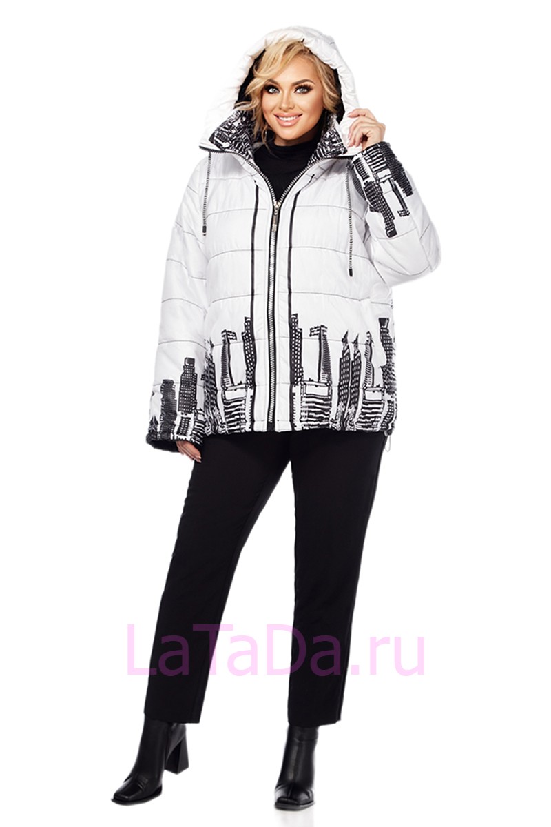Картинка Куртка женская утепленная от магазина женской одежды LaTaDa