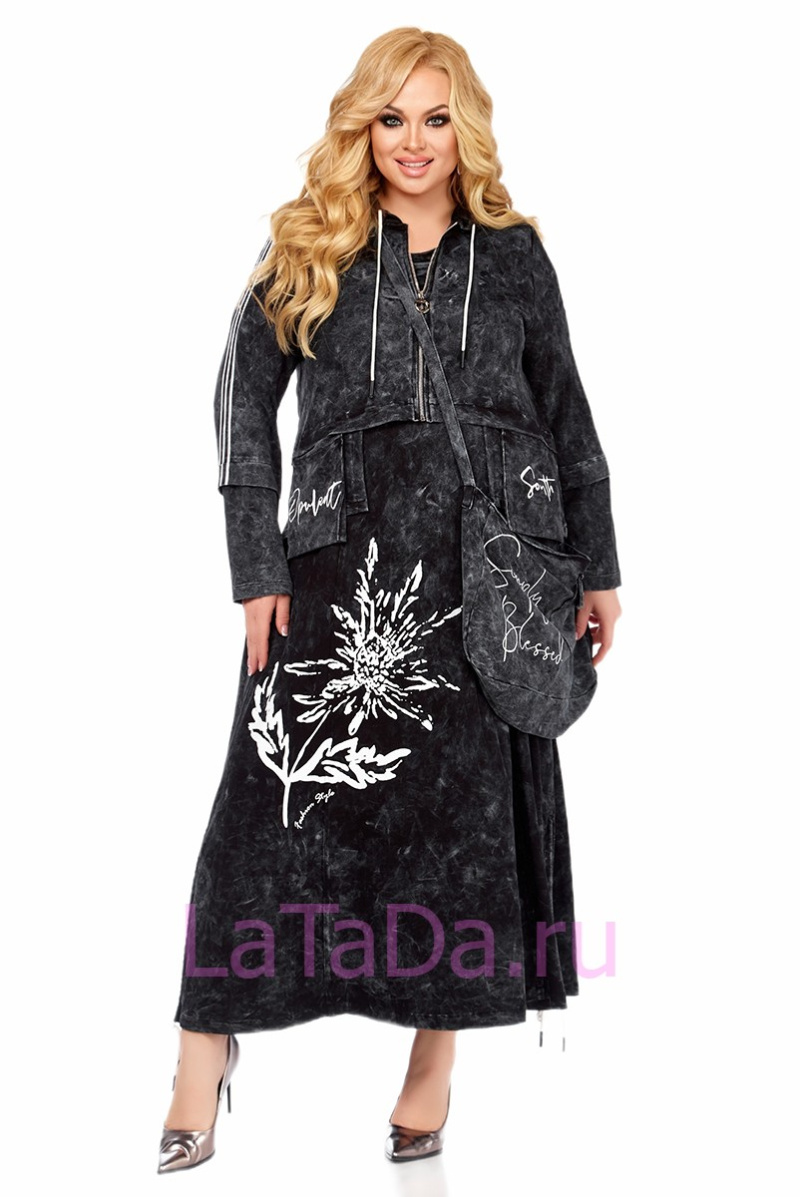 Костюм женский (бомбер, платье, сумка) женский костюм купить | LaTaDa