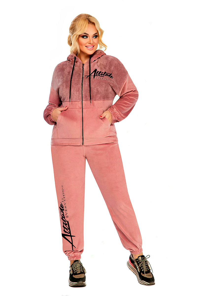 Картинка Костюм женский  (куртка, брюки) от интернет-магазина женской одежды LaTaDa