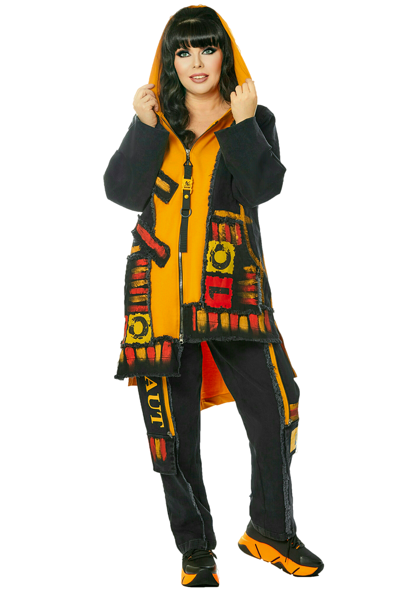 Картинка Костюм женский (куртка-жакет, брюки) от интернет-магазина женской одежды LaTaDa
