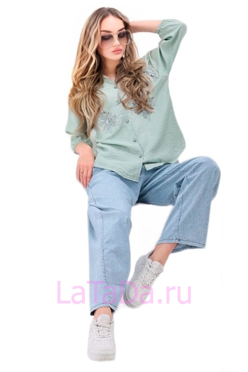Костюм женский (блуза, брюки) женский костюм купить | LaTaDa