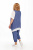 Картинка Костюм женский тройка (туника,+подвеска, блуза, капри) от интернет-магазина женской одежды LaTaDa