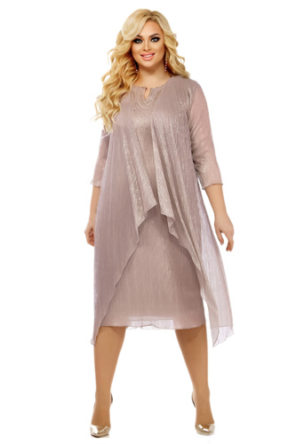 Вечерний комплект (платье, накидка) от интернет-магазина женской одежды LaTaDa 