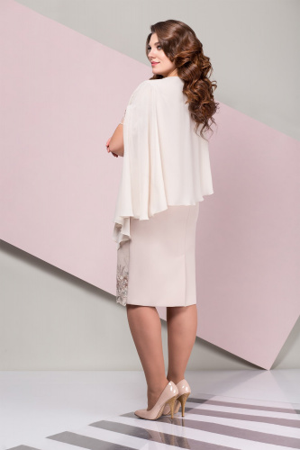 Платье вечернее (со съемной накидкой) от интернет-магазина женской одежды LaTaDa 