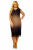 Комплект вечерний (платье, накидка) от интернет-магазина женской одежды LaTaDa 