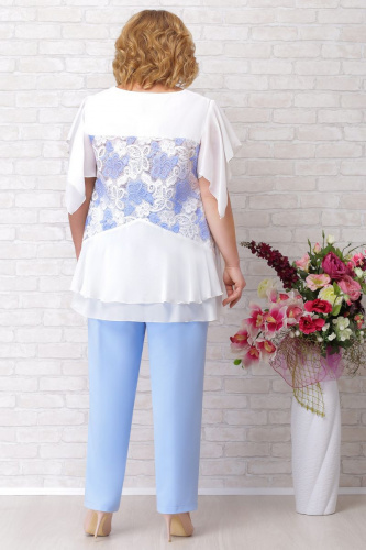 Картинка Костюм женский (блуза, брюки) от интернет-магазина женской одежды LaTaDa
