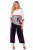 Костюм женский (туника, брюки) Костюм женский (туника, брюки) - стильный женский костюм в интернет-магазине LaTaDa