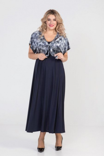 Картинка Вечерний комплект ( платье, болеро) от интернет-магазина женской одежды LaTaDa