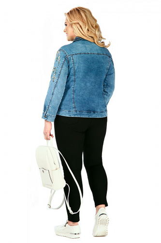 Картинка Жакет джинсовый от магазина женской одежды LaTaDa