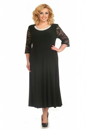 Платье вечернее (рукав короткий) от интернет-магазина женской одежды LaTaDa 