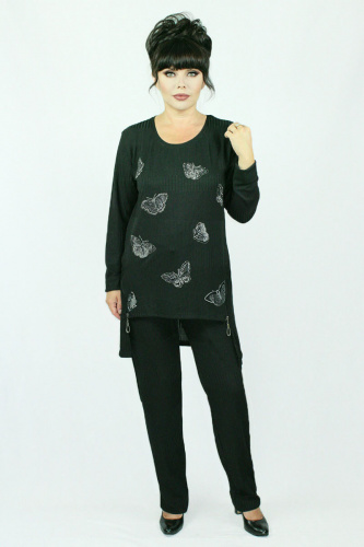 Картинка Костюм брючный (туника, брюки) от интернет-магазина женской одежды LaTaDa