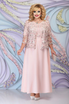 Картинка Вечерний комплект (платье, блуза) от магазина женской одежды LaTaDa