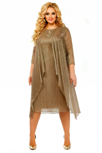 Комплект вечерний (платье, накидка) от интернет-магазина женской одежды LaTaDa 